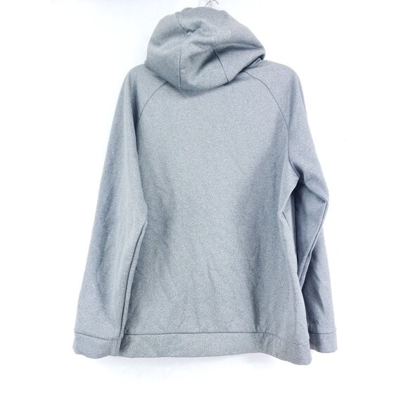 Nike Funnel Neck Hooded Sweatshirt Men's Size Large Gray - Picture 2 of 9